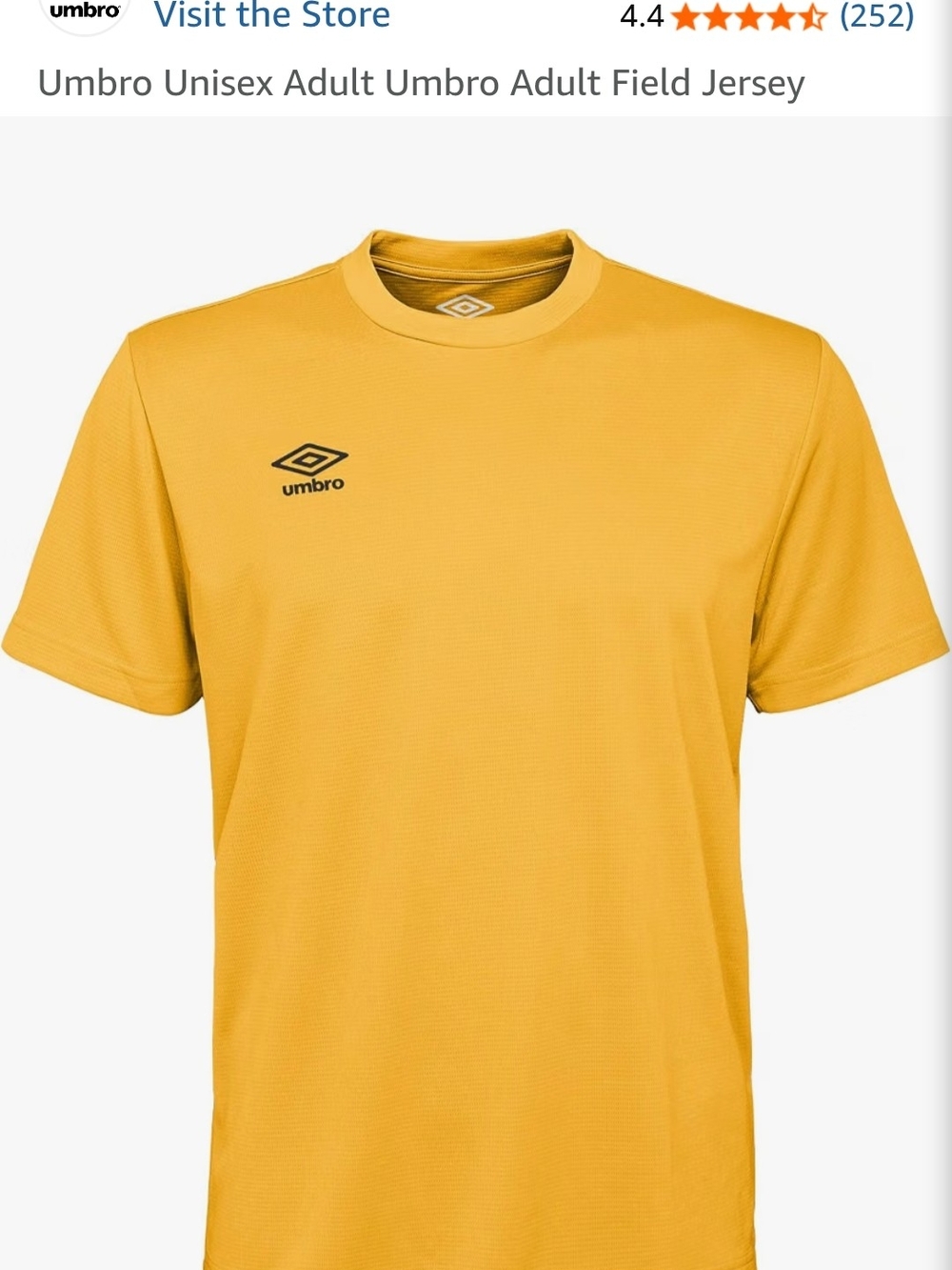 Umbro Men’s Short Sleeve Performance Jersey Tops And Shorts